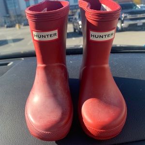 Hunter toddler rain boots